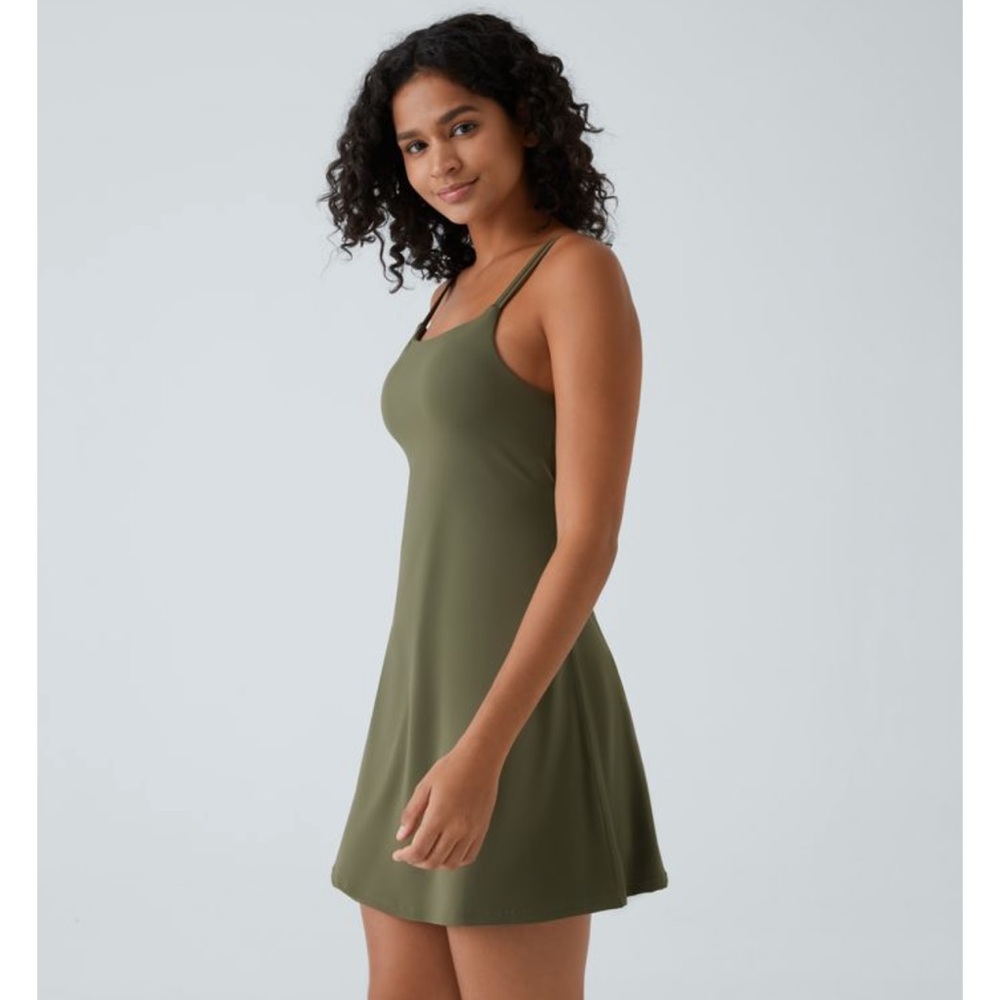 Halara Cloudful Double Strap Backless Twisted Act… - image 2